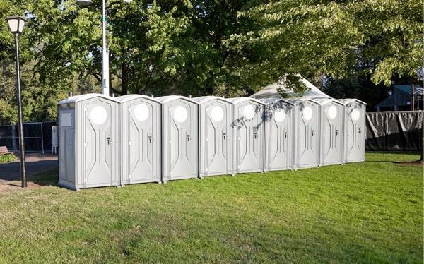 the number of special event porta potties needed depends on the size and type of event, but our crew can help determine the appropriate number based on attendance and duration