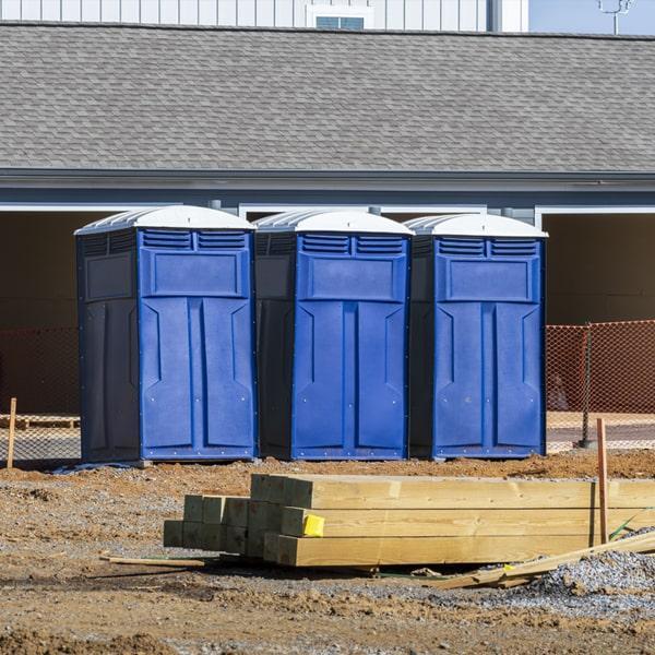 the number of portable toilets required for a work site will depend on the size of the site and the number of workers, but work site portable toilets can help determine the appropriate amount